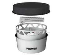 Primus Camping Stove Set for Gas - Outdoor Cooking Set Essential Stove Set 1.3 L - 1 x Camping Pan - 1 x Cooking Pot 1.3 L - 1 x Built-in Gas Burner - Camping Gas Stove for Hiking - Camping Cooking