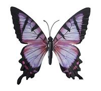 Primus Large Metal Butterfly, Pink, 35 x 32cm
