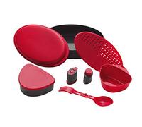Primus Outdoor Meal Set - Camping Plastic Mess Kit - Red