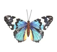 Primus Medium Metal Blue Butterfly Wall Art