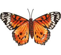 Primus Medium Metal Orange Butterfly Wall Art