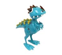 Primus Metal Goofasaurus Dinosaur Garden Sculpture, Blue, Ronny Raptor