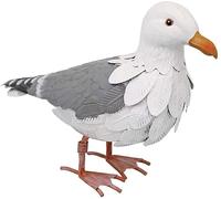 Primus Metal Seagull Garden Bird Hand Painted Garden Scuplture Ornament Vintage
