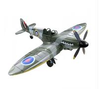 Primus Metal Vintage Fighter Plane, Multicolor, Large