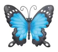 Primus No.PA2253 Small Metal Butterfly Garden Decoration Wall Art - Blue