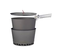 Primus - Pan set - PrimeTech Pot Set 2.3L in Aluminium - Black Black one size