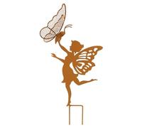Primus Solar Garden Stake, Metal, Rust, 20cm x 17.5cm x 44cm