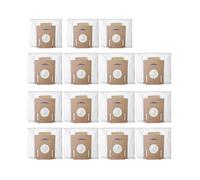 PRIMUZ 15 Pack Vacuum Dust Bags Compatible With DEEBOT OZMO T8 AIVI T8 Max T8 Series T9 Series N8 Pro Plus N8 Pro Robot Vacuum Part