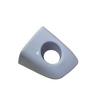 PRIMUZ 1PC Front Left Door Handle Key Hole Lock Cover Cap Trim Compatible With Audi A6 S6 C7 Avant A7 Sportback A8 S8 RS6 2012 2013 2014 4H1837879 (Color : Ibis White, Size : Driver side)