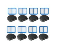 PRIMUZ 8Sets Front Filter Rear Filter Cotton Replacement Parts Compatible With Vacuum Cleaner Compatible With AEG QX9-1-50IB ASKQX9 Spare Parts