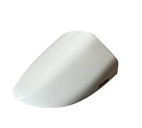 PRIMUZ New Front Right Exterior Door Lock Cylinder Handle Cover End Cap Compatible with Passat B6 B7 2006-2014 CC 357 Rline 2009-2017 3C0837880 (Color : Arctic White)