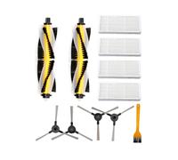 PRIMUZ Replacement Compatible With 780T 790T Robot Vacuum Cleaner Accessory Main Brush Side Brush Hepa Filter