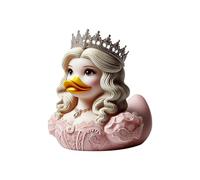 Prin-cess Duck Statue, Resin Novelty Duck Figurine With crowns, Car Dashboard Ornament, Women Gift