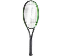 Prince 18 Tour 100T Adult Tennis Racket, Black/Green, Grip 2: 4 1/4 Inches
