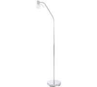 PRINCE 3 CHROME/ WHITE FLOOR LIGHT 1X E14/ 4W IP20 13578