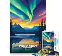 Prince Albert National Park Teenagers 1000 Piece Jigsaw Puzzle Memory Gain Light Relax Design Assembly Wall Art Decor (50x75cm)