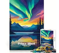 Prince Albert National Park Teenagers 1000 Piece Jigsaw Puzzle Think Smart Toy Bonding Time Smooth Cut Santa Wish List (38x52cm)