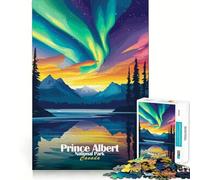 Prince Albert National Park Teenagers 1000 Piece Jigsaw Puzzle Think Smart Toy Bonding Time Smooth Cut Santa Wish List (38x52cm)