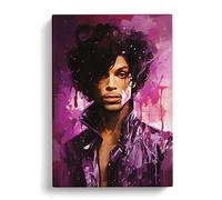 Prince Art Informel Art Canvas Print | Gallery Wrapped 30mm Frame Wall Decor | 30x20 inches | Ready to Hang | Contemporary People Picture | Living Room Bedroom Lounge Office