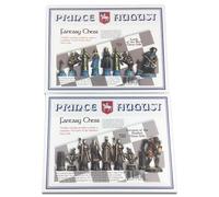 Prince August Fantasy Chess Rubber Moulds - Lords of the West Versus Servants of the Shadows Sides - Suitable for Low Temperature Metals Like Tin Alloys.