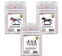 Prince August Hobby Casting Moulds - British 6th Inniskilling Dragoons 3 Pack PA543