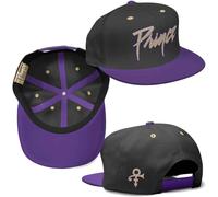 Prince Gold Logo Cap and Symbol, Black, One Size