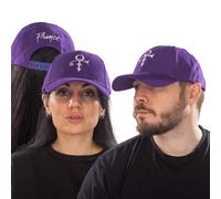 Prince White Symbol Baseball Cap, Purple, One Size