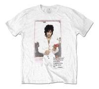 Prince Beautiful Photo Official Tee T-Shirt Mens Unisex (X-Large) White