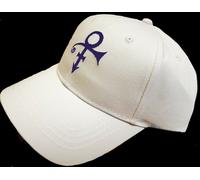 Purple Symbol Baseball Cap Prince White One Size