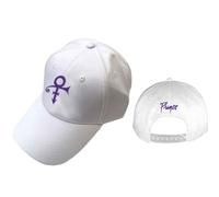 PRINCE CAP WHITE with Purple LOGO Official Prince Estate Baseball Cap w/Tag MINT