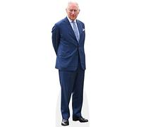 Prince Charles (Blue Suit) Life Size Cutout