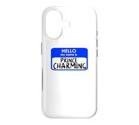 Prince charming funny hello my name tag easy costume Case for iPhone 17