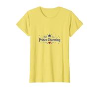 Prince Charming - Her Romantic Fairytale Sweetheart T-Shirt, Women, Lemon, S