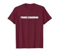 Prince Charming T-Shirt, Men, Burgundy, XL