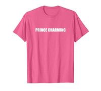 Prince Charming T-Shirt, Men, Pink Heather, XL