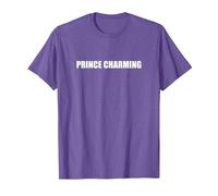 Prince Charming T-Shirt, Men, Purple Heather, XL
