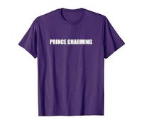 Prince Charming T-Shirt, Men, Purple, M