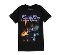 Prince Childrens/Kids Purple Rain Cotton T-Shirt (9-10 Years) (Black)