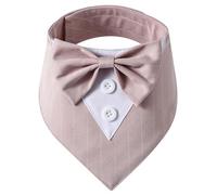 Prince-Collar for Cat Pet Neckerchief Suit Kitten Neck Decor Elegant Cat Collar with Bowtie Multi-Color Bandana Cat Collars Bowtie