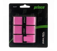 Prince Dura Pro Overgrip Yellow 3 Pack Tennis Racket Grip Tape Pink