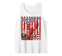 Prince Edward Island Canada Lobster Coastal Nautical Tank Top