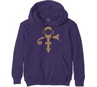Prince - Felpa # Xs Unisex Purple # Symbol