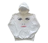 Prince Hoodie Faces and Doves Logo Official Mens White Pullover XXL