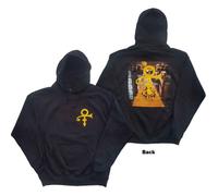 Prince Hoodie Love Symbol Logo Official Mens Black Pullover L