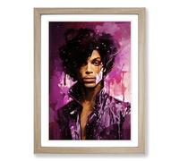 Prince Informel Framed Print | A2 Oak Framed Wall Art | Ready to Hang | Modern Nature Picture | Living Room Bedroom Lounge Office