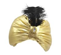 Prince King Hat Men Sultan Costume Pleated Indian Cap Pleated Sultan Indian