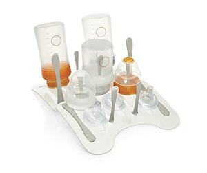 Prince Lionheart Compact Drying Station | Space-saving Drainer For Infant & Baby Bottles | BPA, Phthalate, PVC, Latex & Lead |Tray Hold Excess Water | Easy To Assemble
