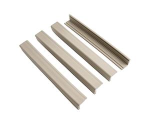Prince Lionheart Jumbo Edge Guards | Impact Absorbing Foam | 4 x 18"/45.72cm Lengths | Protects Child From Sharp Edges | Wipe Clean | 3M Tape | Easy Fit & Removal | Accident Prevention - Neutral