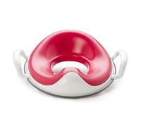 Prince Lionheart Weepod® Toilet Trainer | Anti-Microbial | Toilet Training | Splash Guard | Support Handles | Storage Loop |Wipe Clean | Strong & Stable - Flashbulb Fuchsia Pink