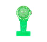 Prince London NY New York plastic nurses fob watch with pin - Light Green